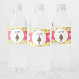 Farbenfrohe Sommereisenzüge Creme Muster