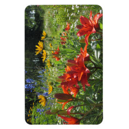 Farbenfrohe Sommergärten! Magnet