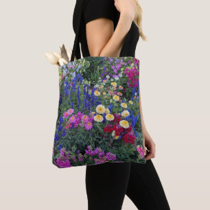 Farbenfrohe Sommergarten Tasche