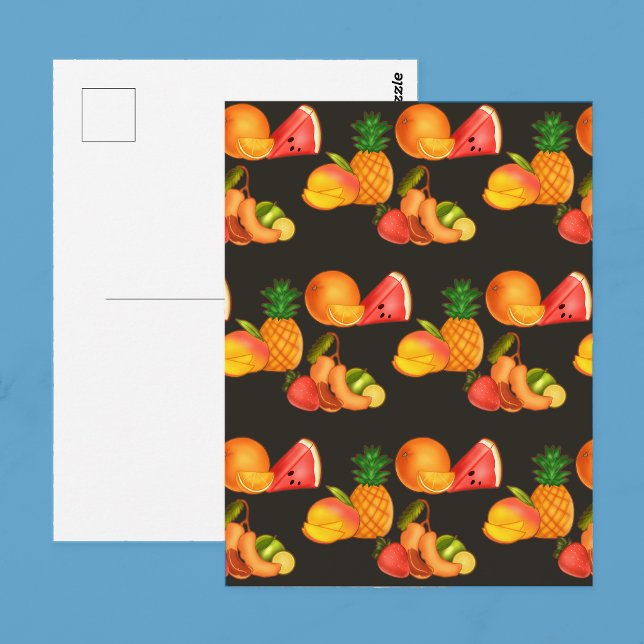 Farbenfrohe Sommerküche Postkarte (Von Creator hochgeladen)