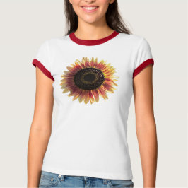 Farbenfrohe Sonnenblume T-Shirt