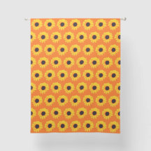 Farbenfrohe Sonnenblumen Orangengelbes schwarzes i