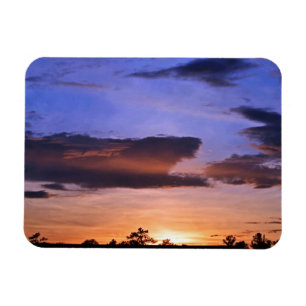Farbenfrohe Sonnenuntergänge durch Shirley Taylor Magnet