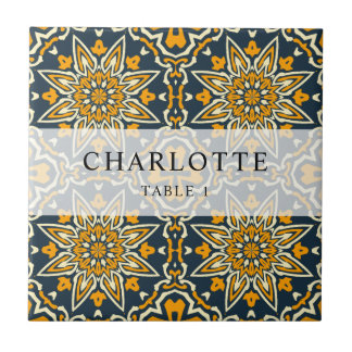 Farbenfrohe Spanische Pattern Hochzeitstil-Platzka Fliese