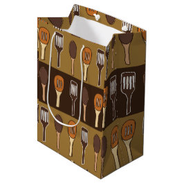 Farbenfrohe Spatula Küche Kochen Mittlere Geschenktüte