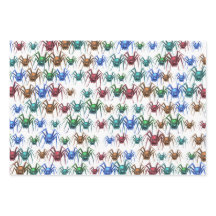 Farbenfrohe Spiegelung Muster Spooky Funny Hallowe