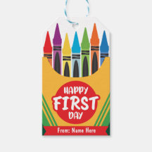 Farbenfrohe, spielerische Crayola Farbe erster Sch