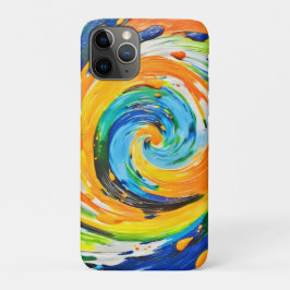 Farbenfrohe Spiralvortex-Design Case-Mate iPhone Hülle