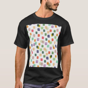 Farbenfrohe Splash: Abstrakter nahtloser Hintergru T-Shirt