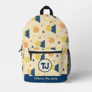 Farbenfrohe Sport-Vorschulerfassung Bedruckter Rucksack