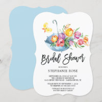 Farbenfrohe Springtime Tulip Bridal Dusche Einladu