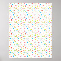 Farbenfrohe Sprinklermuster Digital Scrapbook Pape