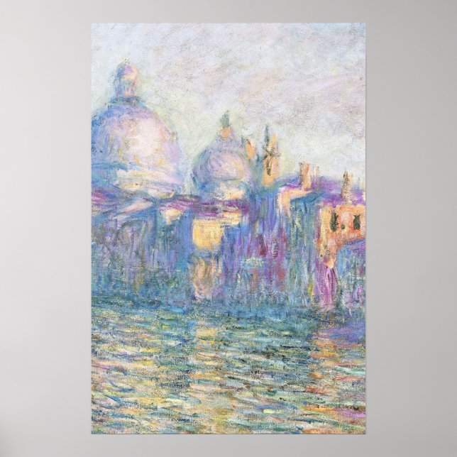 Farbenfrohe Stadtbild Poster (Vorne)