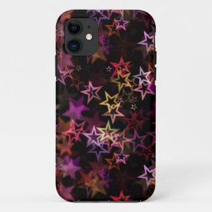 Farbenfrohe Sterne tanzen whimsisisch Case-Mate iPhone Hülle