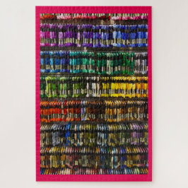 Farbenfrohe Stickerei Floss Thread Skeins