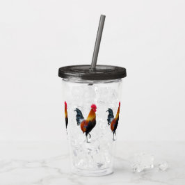 Farbenfrohe Strutstumpfe Akrylic Tumblers Acryltrinkbecher