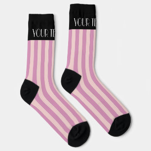 Farbenfrohe, stylische, helle Minimalistische Stre Socken