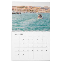 Farbenfrohe Süd-Frankreich-Wohngestaltung Kalender