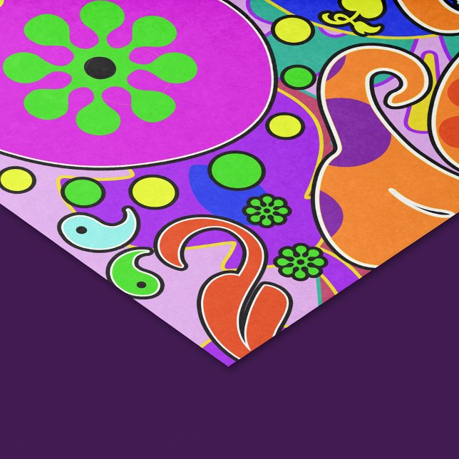 Farbenfrohe Süße 16 Geburtstag Seidenpapier (Von Creator hochgeladen)