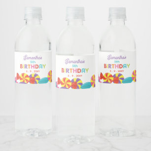 Farbenfrohe Sweet Fun Candy Thema Geburtstagsparty