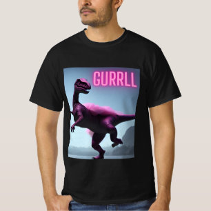 Farbenfrohe Tanzdinosaurier in Tutu T-Shirt