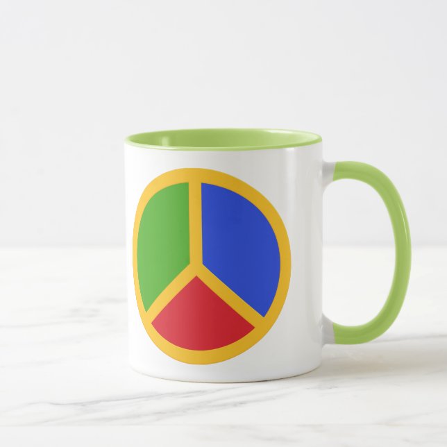 Farbenfrohe Tasse (Rechts)