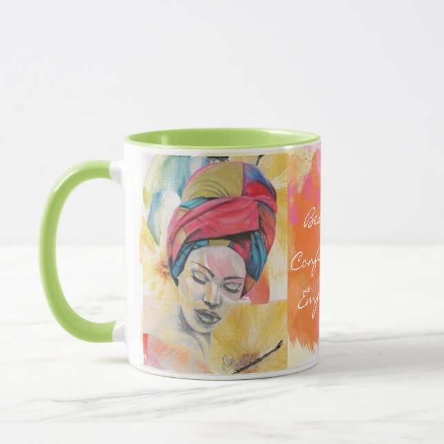 Farbenfrohe Tasse der Königin, 11 oz (Links)