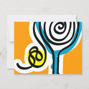 Farbenfrohe Tennis Spiralope