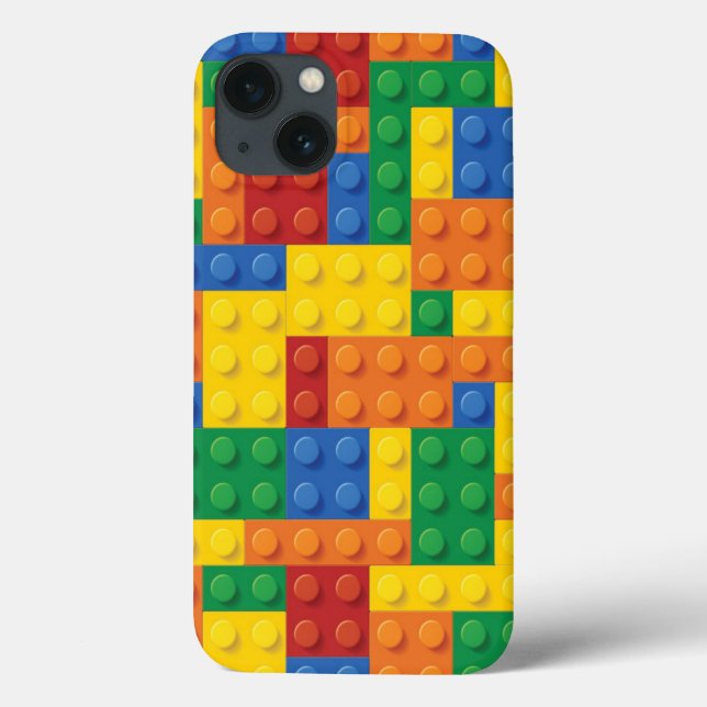 Farbenfrohe Tetris iPhone 8/7 Hüllen (Rückseite)