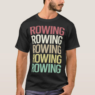 Farbenfrohe Textreihenfolge T-Shirt
