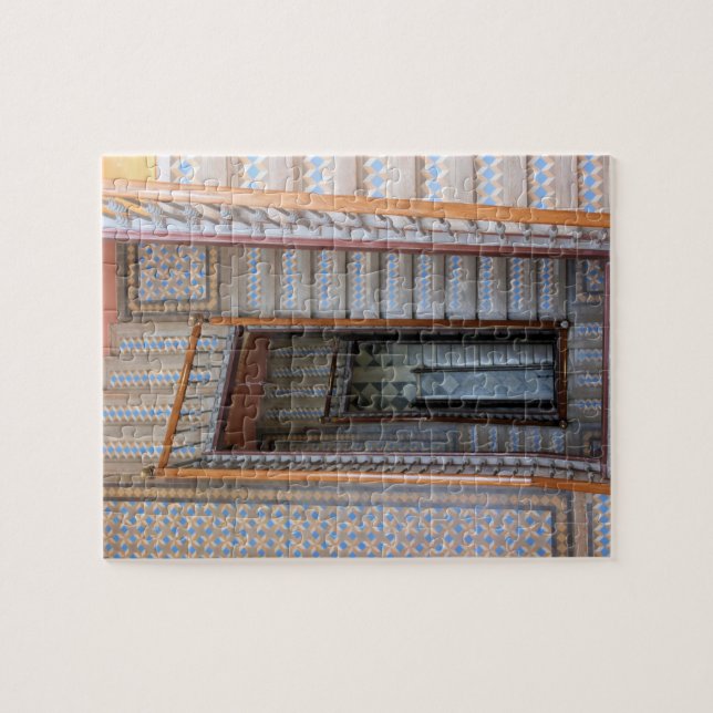 Farbenfrohe Tile-Treppe - Barcelona - 8x10 - 110 p (Horizontal)