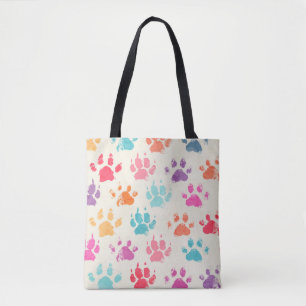 Farbenfrohe Tinte, unordentliche Hundepfeifen Tasche