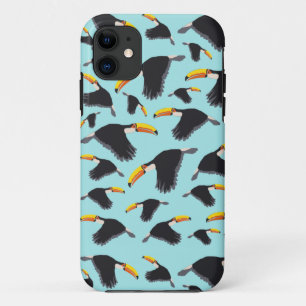 Farbenfrohe Toucan Tropical Bird Muster Case-Mate iPhone Hülle