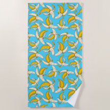 Farbenfrohe trendige tropische Bananenfrucht-Muste