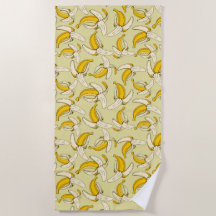 Farbenfrohe trendy tropische Bananenmuster