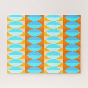 Farbenfrohe türkisblaue gelbe Farbe