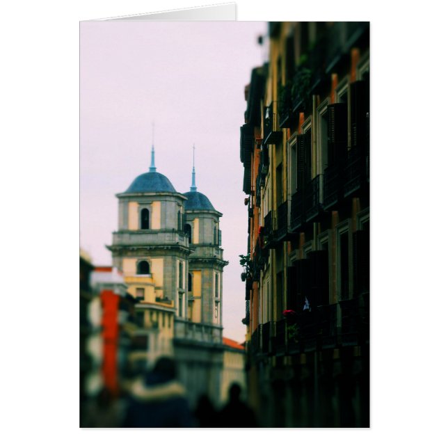 Farbenfrohe Twin Towers - Madrid, Spanien (Vorne)