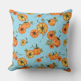 Farbenfrohe Unterdruckpumpen Orange/Blau Kissen