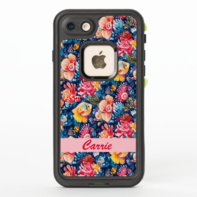 Farbenfrohe Unterwasserwelt (Rückseite)