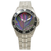 Farbenfrohe Unterwasserwelt Bracelet Watch
