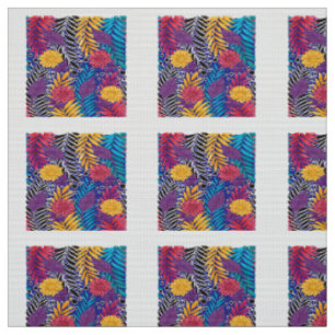 Farbenfrohe Verpackungspapier mit kreativem Blumen Stoff