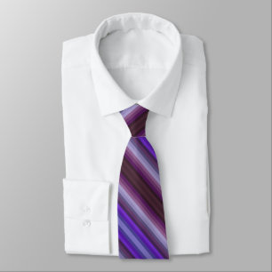 Farbenfrohe violette Farben des Jahres diagonale S Krawatte