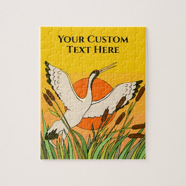 Farbenfrohe Vogelkunst mit Korbflecken und Sonnenu (Vertikal)