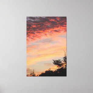 Farbenfrohe Wärme Inspirierend Leinwand