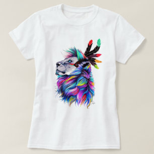 Farbenfrohe Wasserfarben Kunst T-Shirt