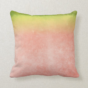 Farbenfrohe Wassermelone Regenbogen Kissen