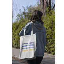 Farbenfrohe weibliche Sommercamps in blau und gelb