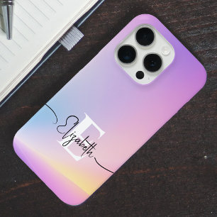 Farbenfrohe, weiche Pastellfarben Gradient Chic Mo Case-Mate iPhone Hülle