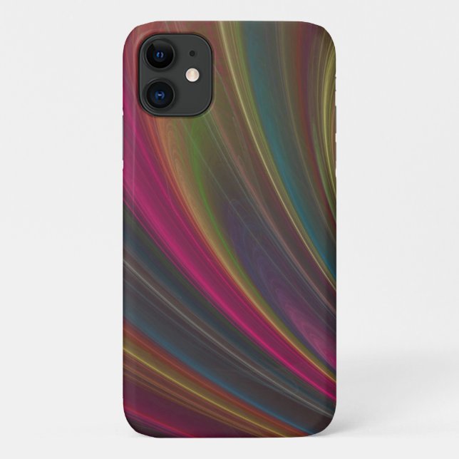 Farbenfrohe weiche Sandwellen Case-Mate iPhone Hülle (Rückseite)