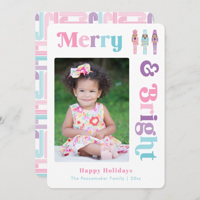 Farbenfrohe Weihnachten (Vorne/Hinten)